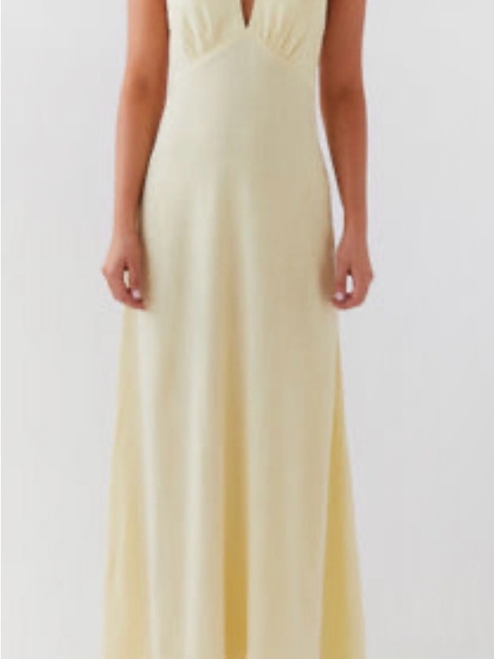 Peppermayo Dresses & Skirts - Peppermayo Pale Lemon Maxi Dress